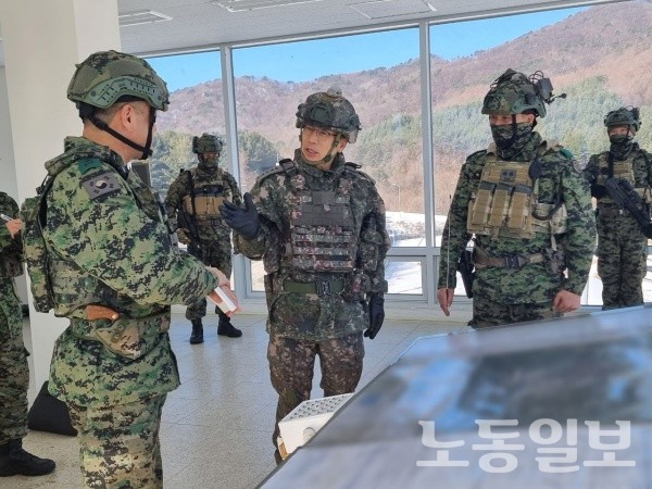 박정환 육군참모총장 새해 첫 훈련 현장지도 나서(사진=국방부)